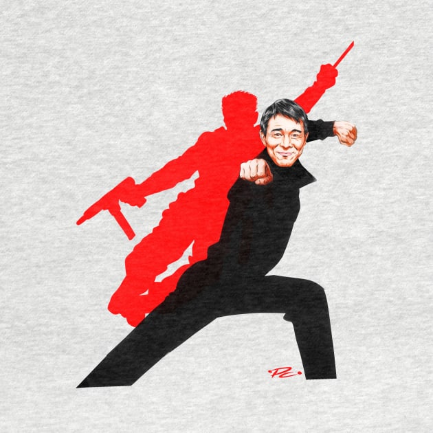 Jet Li - An illustration by Paul Cemmick by PLAYDIGITAL2020